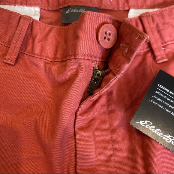 Eddie Bauer Shorts Red 14 Women's Willit Stretch Legend Wash Short - Picture 7 of 7